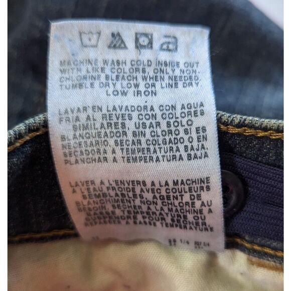 WRANGLER BOYS 5 STAR CLASSIC STRAIGHT LEG JEANS 10 HUSKY- NEW - Picture 5 of 8